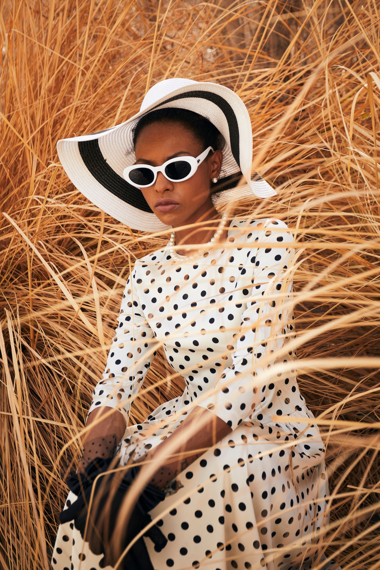Rosina Polka Dot Dress