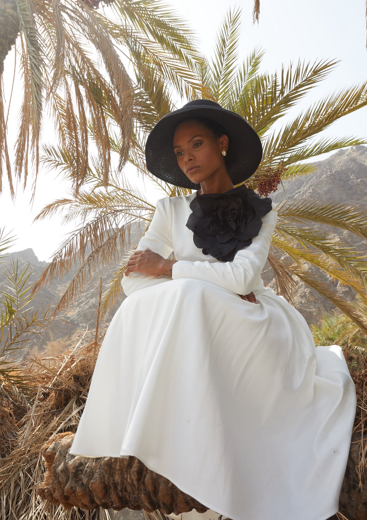 Amelia White Midi Dress